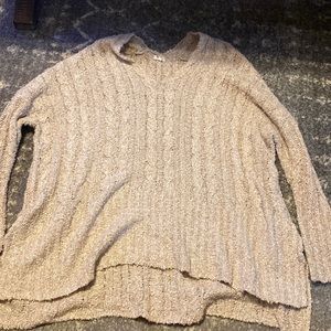 BKE Oversized Cream Sweater